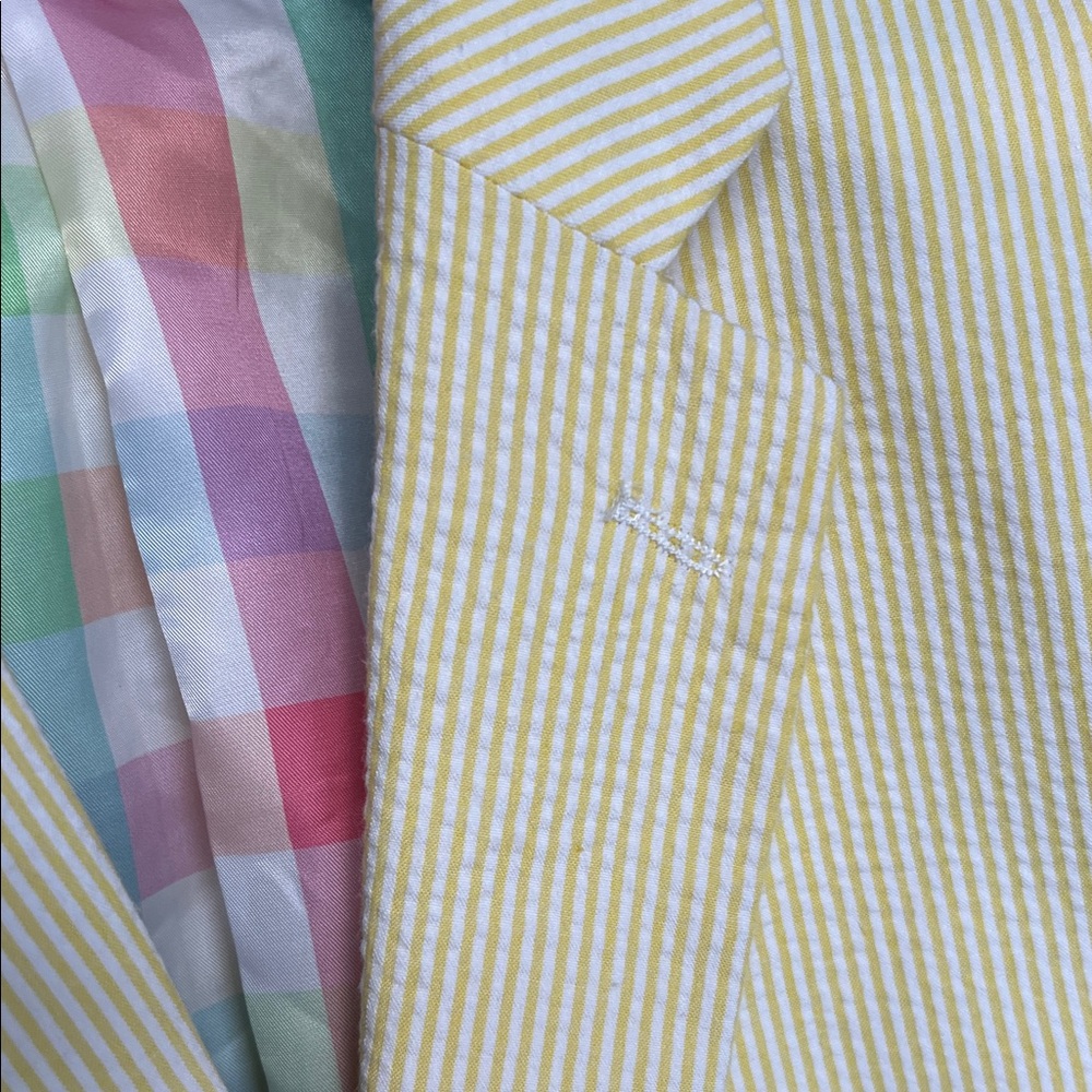 Men's Yellow Blazer
